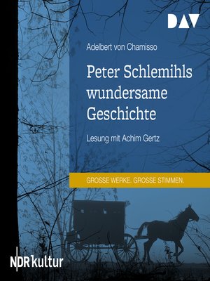 cover image of Peter Schlemihls wundersame Geschichte (Gekürzt)